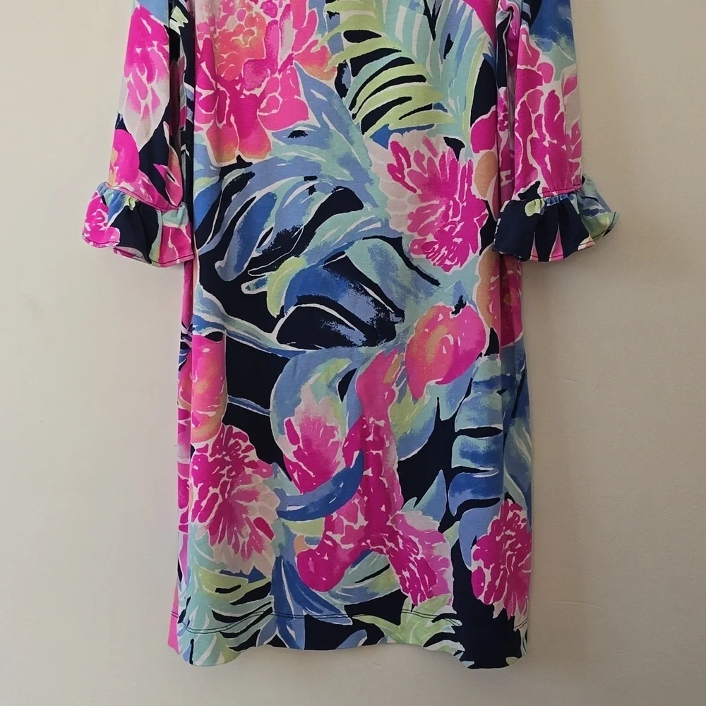 Lilly Pulitzer Tropical Girl's Dress sz 8-10 yrs